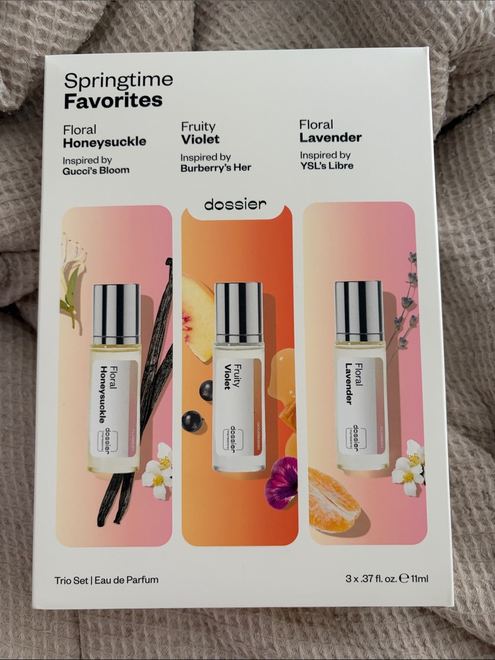 Dossier Springtime perfume trio set-3pc